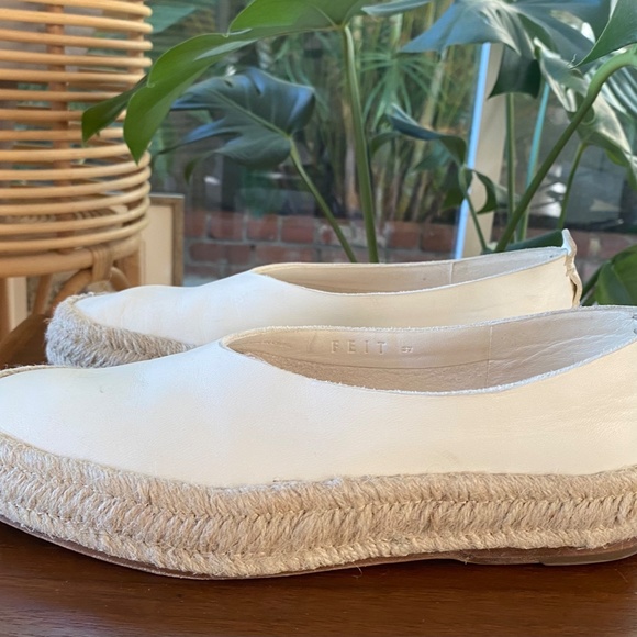 FEIT Handsewn Ballet Flat Espadrille Size 7/37 - Picture 7 of 12